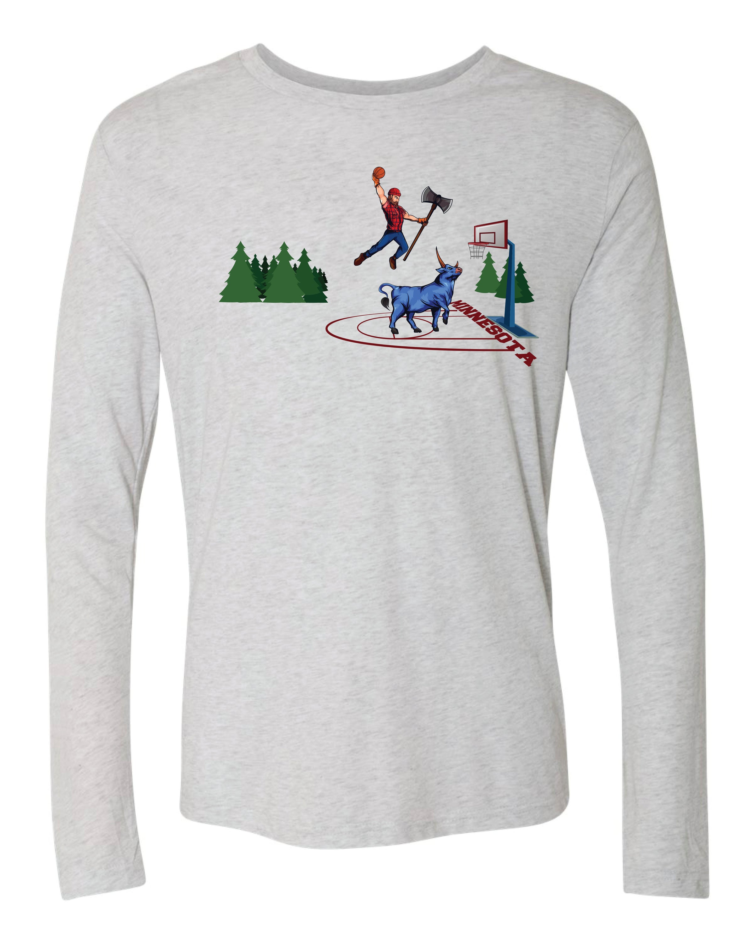 Minnesota Madness Long-Sleeve Shirt (White)